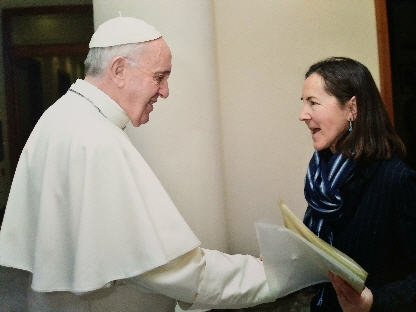 Foto con el Papa
